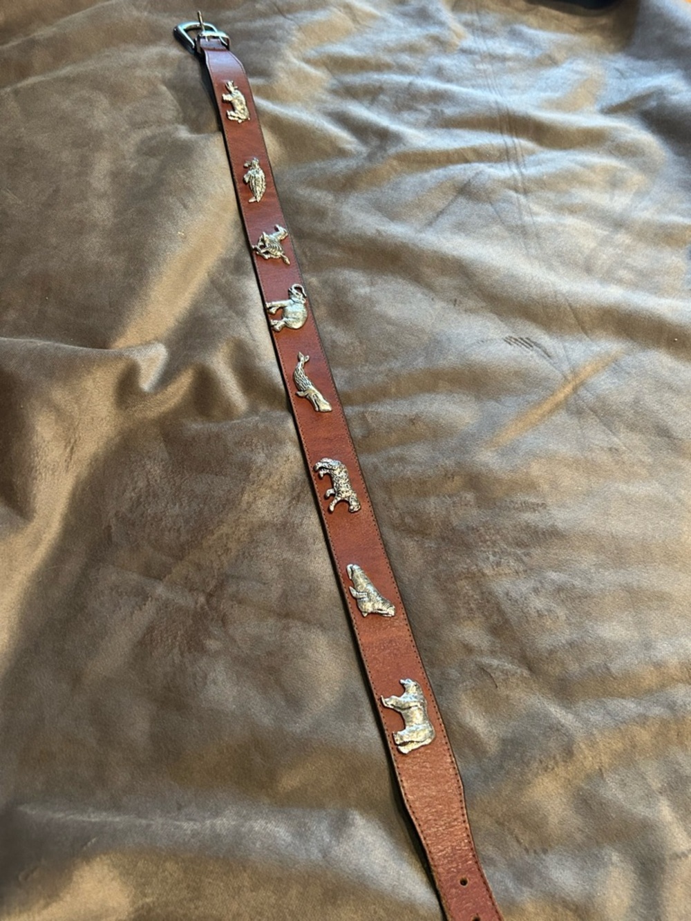 Vintage Honest By Brighton Animal Belt - Picture 3 of 13